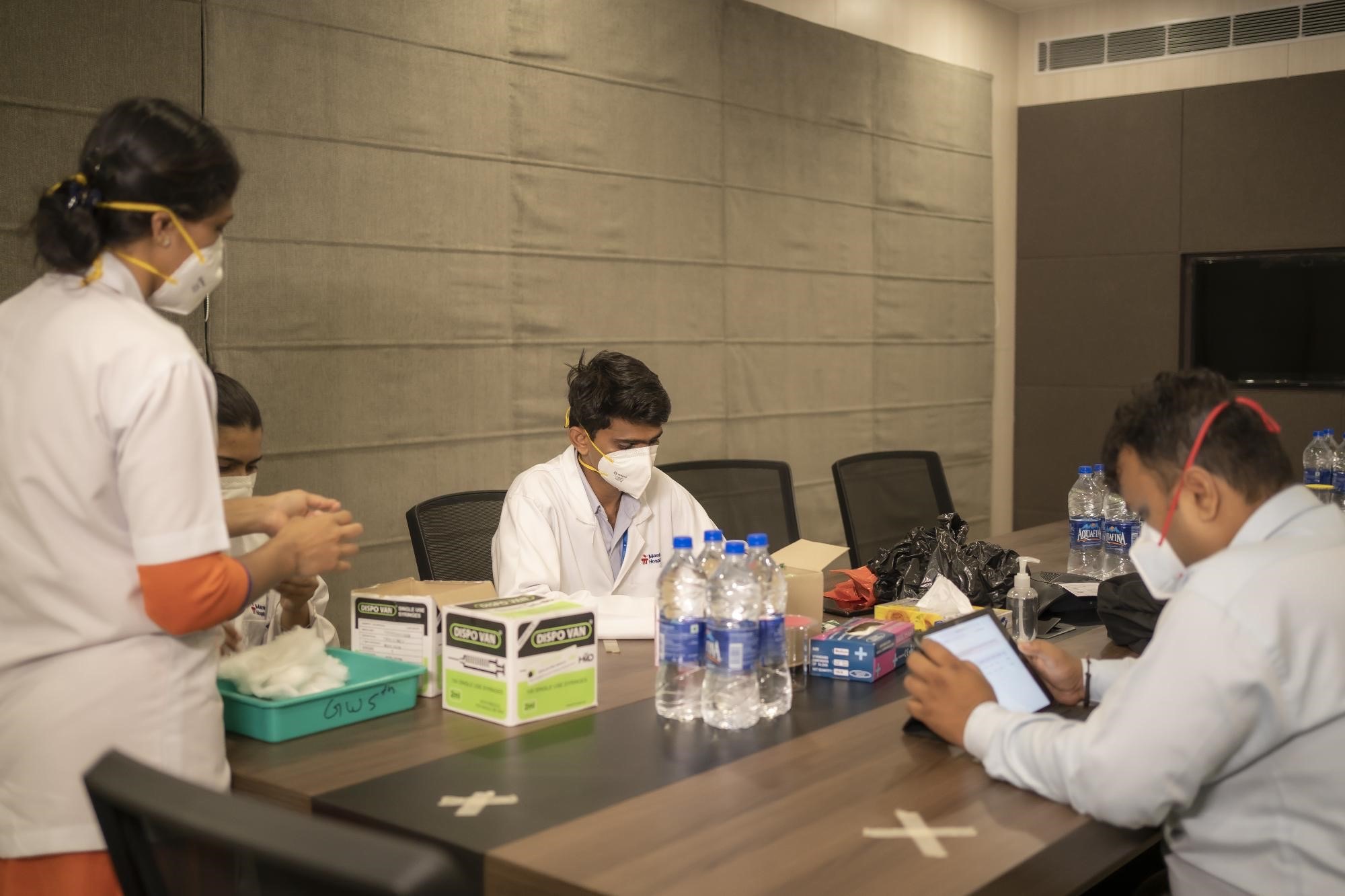 ATCS vaccination drive in the COVID times