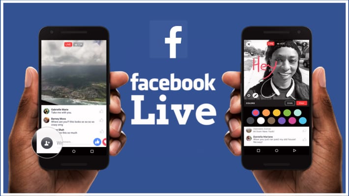 facebook upgraded live option