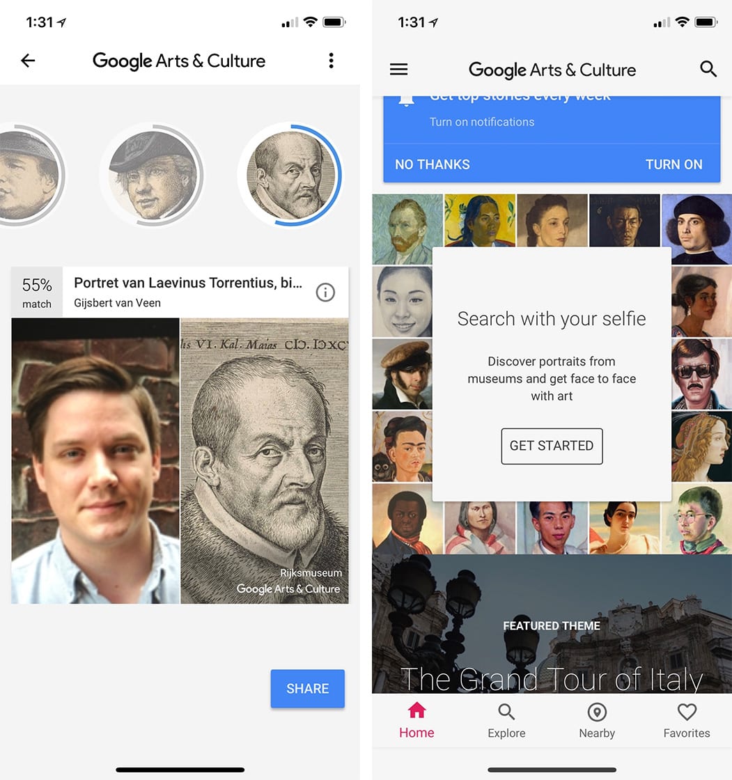 google arts and culture